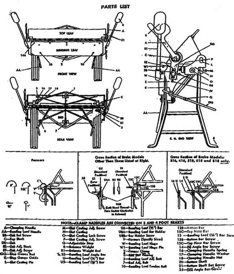 chicago sheet metal brake manual|Chicago press brake parts.